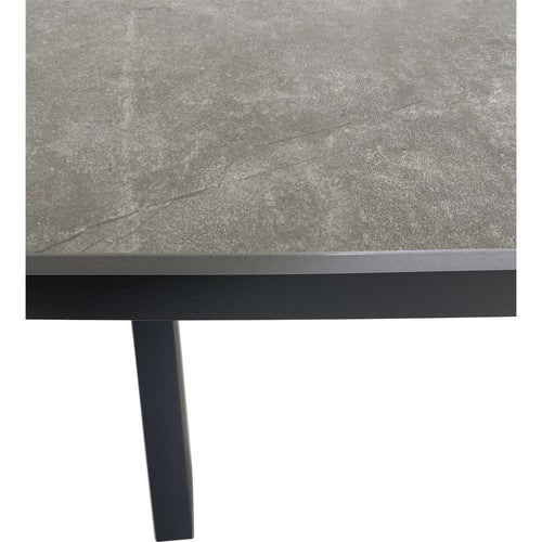 Lesli Living tuintafel Davos - grijs - 200x100cm