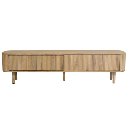 DÉJA Living Tv-Meubel Élise - Naturel - Eikenhout - 200cm - vtwonen shop