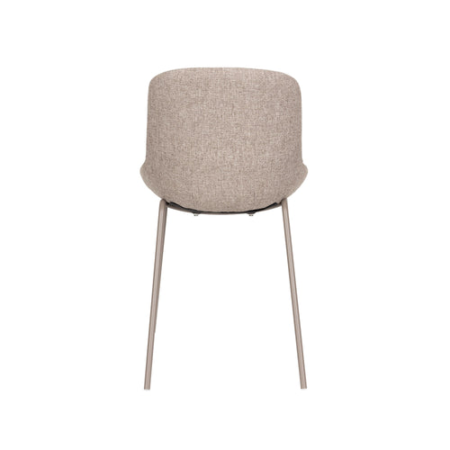 Housecraft Living Pleun Eetkamerstoelen Taupe - Set van 2
