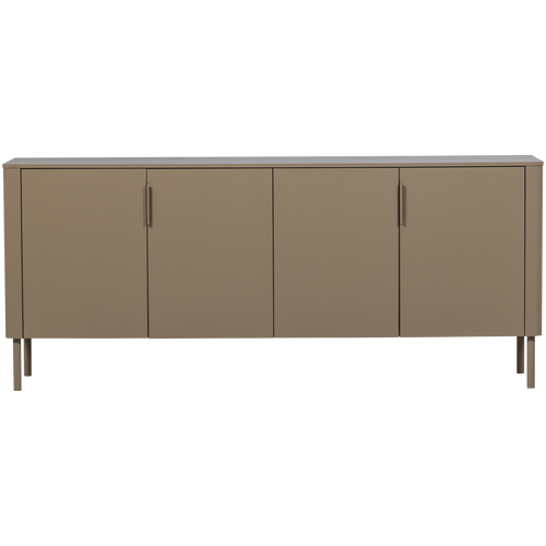 WOOOD dressoir Gunnar 200 cm - Grenen - Mud - 85x201x44 - vtwonen shop