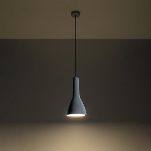 Sollux hanglamp Empoli - 1 lichts - 17  x 132   cm - grijs - vtwonen shop