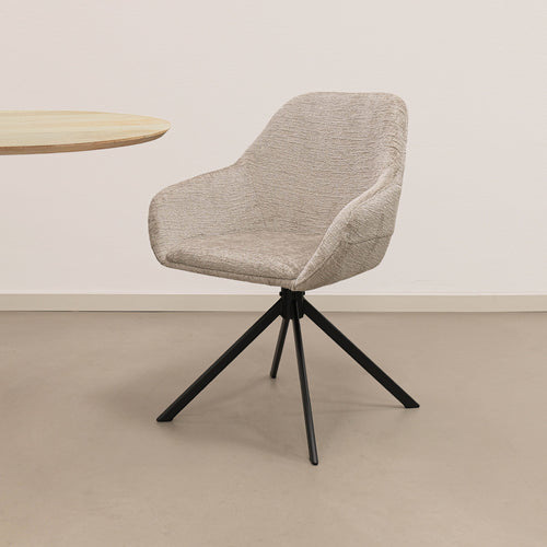 Kick draaistoel Jule - Beige