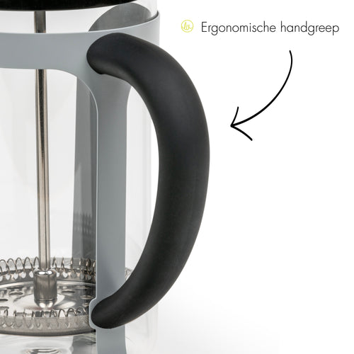 Leopold Vienna - Koffie- & theemaker Moshi grijs 600ml - vtwonen shop