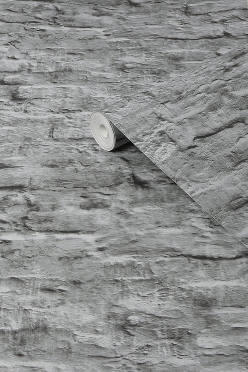 Next vliesbehang Contemporary Brick grijs 10mx52cm