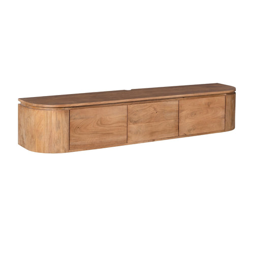 Starfurn Tv-meubel Excellent - Naturel Hout - 160x35x30cm