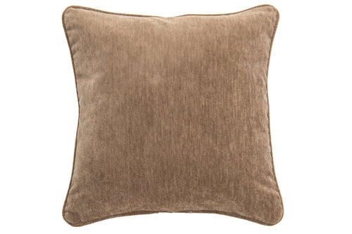 J-Line Kussen - polyester - taupe