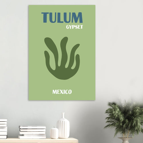 Artfulprints  Mexico - Tulum Gypset   poster 50x70 cm - vtwonen shop