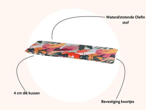 MaximaVida bankkussen Vaiana 116 x 40 x 4 cm - waterafstotend - vtwonen shop