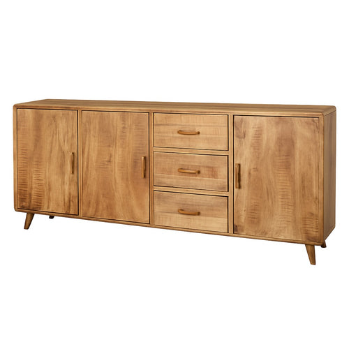 StarFurn Dressoir Omaha - Naturel Mangohout - 220x45x90cm - vtwonen shop