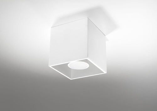 Sollux plafondlamp Quad - 1 lichts - 10  x 10   cm - wit - vtwonen shop
