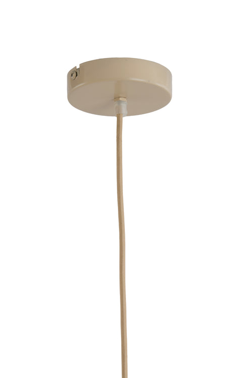 Light & Living hanglamp MILATOS - bruin - Ø38x51cm