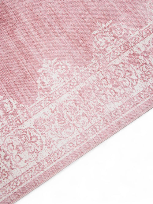 benuta wasbaar vloerkleed Laury - roze - 120x170 cm