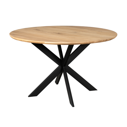 Starfurn  eettafel Ferris - bruin - 150x150x76cm - vtwonen shop