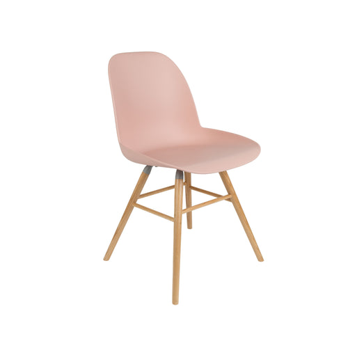 Zuiver Albert Kuip Eetkamerstoelen Roze - Set van 2 - vtwonen shop