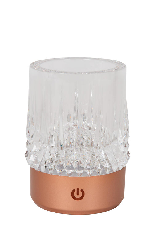 Lucide tafellamp LILY - Geïntegreerde LED - Koper