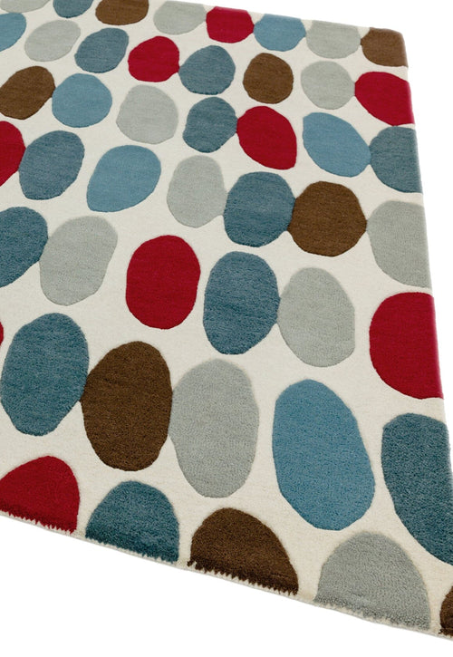 Vloerkleed MOMO Rugs Matrix MAX33 Sofia Red/Teal 160x230 cm - vtwonen shop