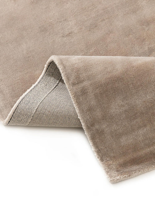 benuta viskose vloerkleed Nela - taupe - 160x230 cm