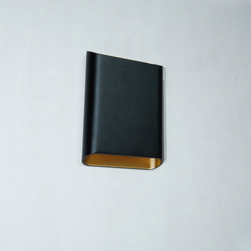 Artdelight wandlamp Diaz - 2 lichts - 4  x 20   cm - zwart goud