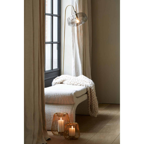 Light & Living vloerlamp Solna - brons - 45x29.5x160cm - vtwonen shop