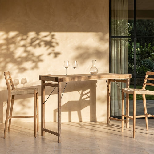 Raw Materials Limewash inklapbare bartafel - 170x60x107 cm