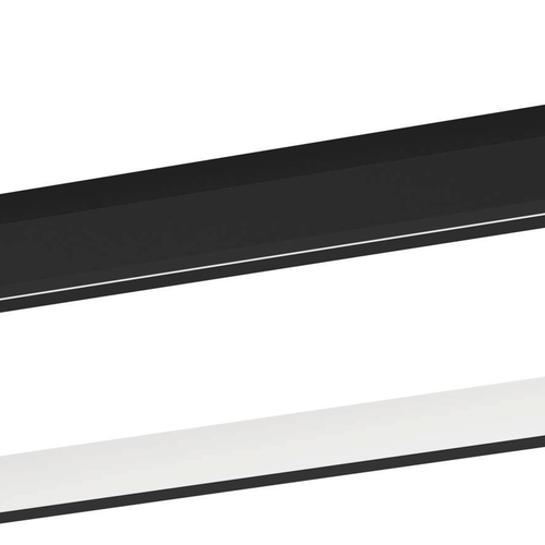 EGLO plafondlamp Codriales - led - 79 cm - zwart/wit - dimbaar - vtwonen shop