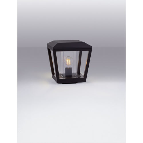 Nova Luce OPU Buitenlamp op voetstuk, donker antraciet E27 1x12W IP54
