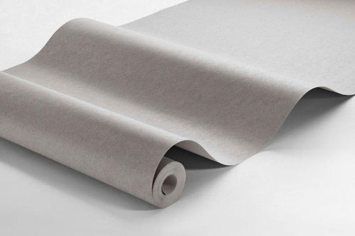 Borastapeter behang effen lichtgrijs - 53 cm x 11.2 m - 660095
