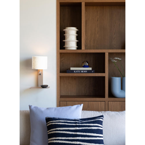 it's about RoMi wandlamp Florence - bruin - 24x24x42cm - vtwonen shop