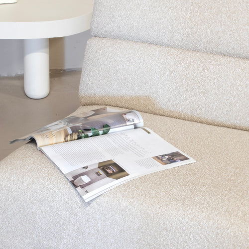 DÉJA Living Fauteuil Emma - Stof - Beige - vtwonen shop