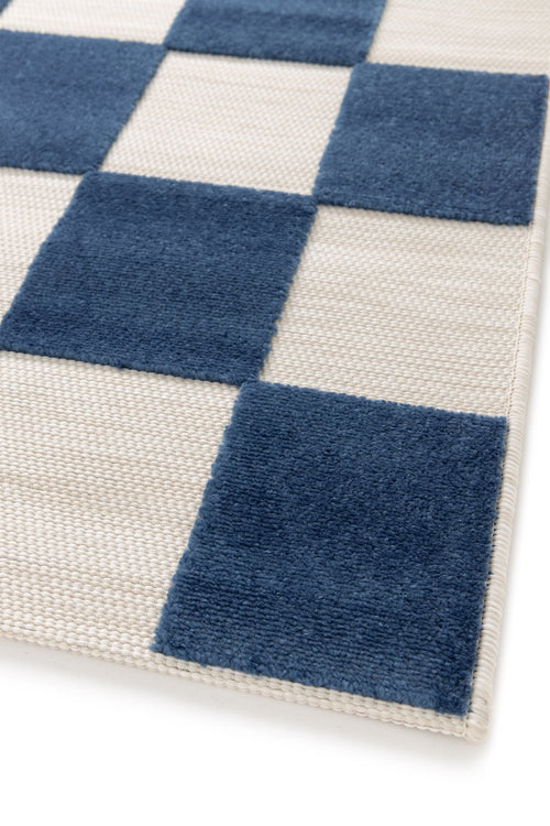 AFK Living vloerkleed Kleine Tegels - voor kinderen - blauw - 160 x 230 cm - vtwonen shop