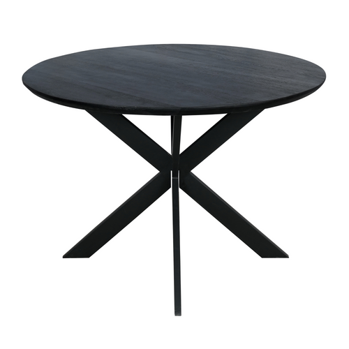 Starfurn  eettafel Ferris - zwart - 110x110x76cm - vtwonen shop