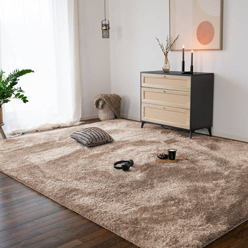 Home Deluxe Hoogpolig Vloerkleed SOFI Bruin - vtwonen shop