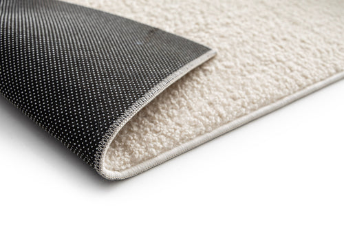 AFK Living vloerkleed Mono - Vloerkleed met getextureerd schapenvacht-effect - wit - 160x230 cm