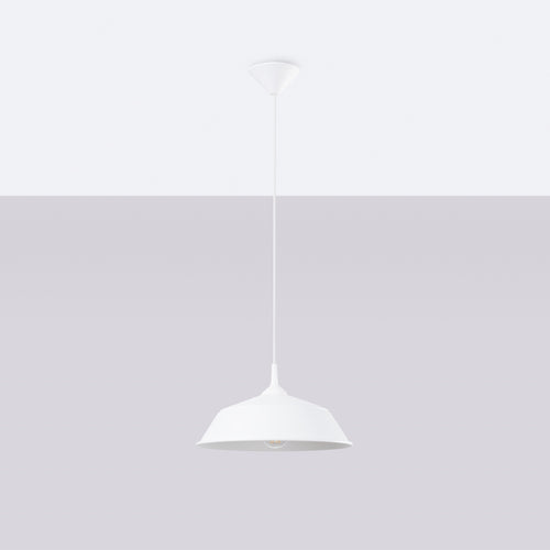 Sollux Lighting Hanglamp FRIKA wit - 34x34x74cm