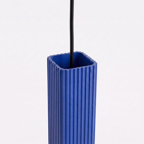 Sollux Lighting Hanglamp RAYO 1 ultramarijn - 8x8x118cm