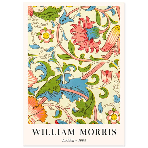 Artfulprints  William Morris - Lodden 1884   poster A4 21x29.7 cm - vtwonen shop