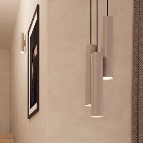Sollux Lighting Hanglamp LAGOS 3L taupe - 45x6x90cm