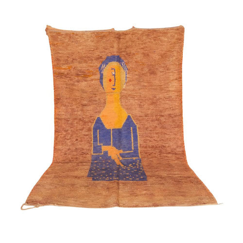AFK Living vloerkleed Berber - handgemaakt - Wol - 140 x 200 cm