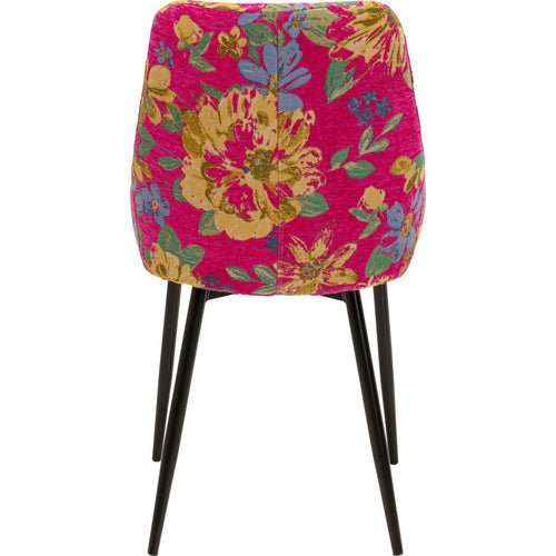 Kare Design Stoel East Side Flower Fever roze - vtwonen shop