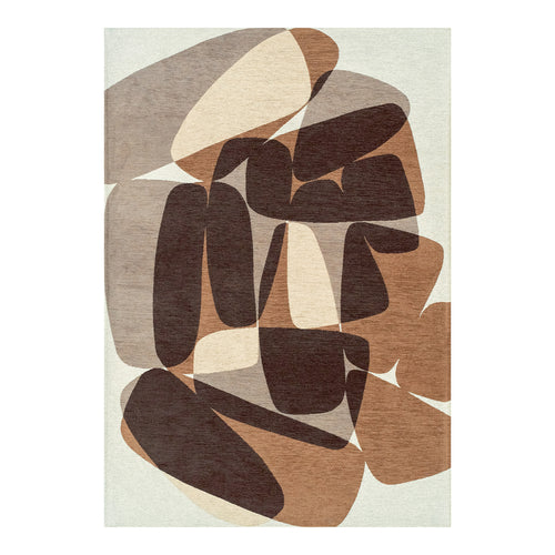 Ecorugs vloerkleed Cookie - brown - 140x200cm