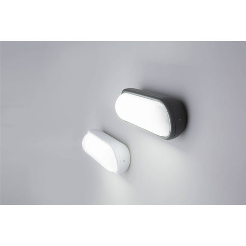 Faro Tone - LED-buitenwandlamp wit, donkergrijs IP65