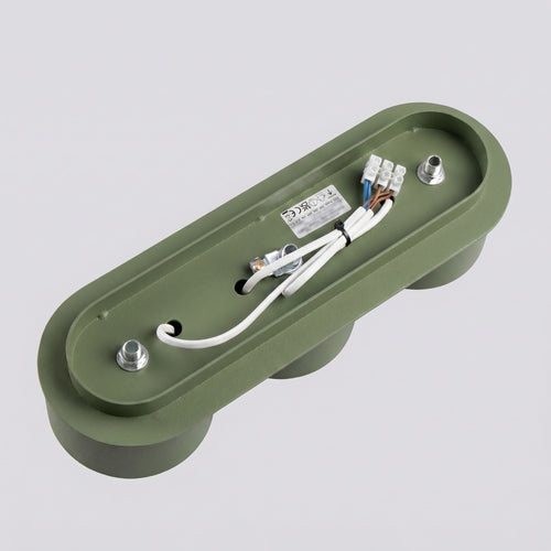 Sollux Lighting Plafondlamp MODO 3 olijfgroen Gx53 - 32,4x10,4x8,2cm