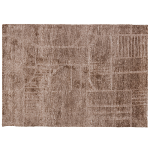 WOOOD vloerkleed Lovi - Wol - Taupe 170x240 cm - vtwonen shop