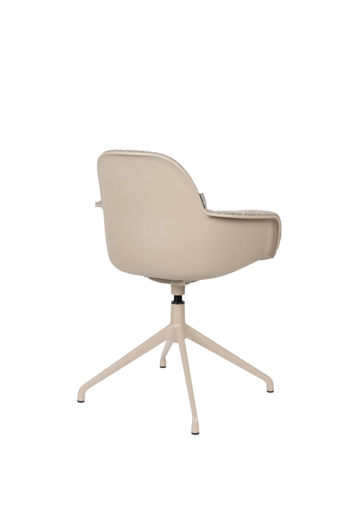 Zuiver Albert Kuip Swivel Eetkamerstoelen Taupe - Set van 2 - vtwonen shop