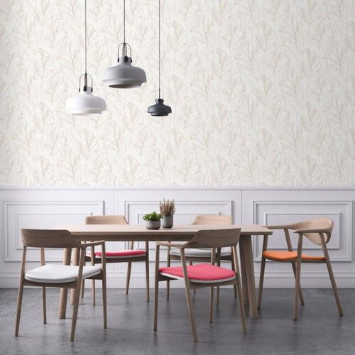 Erismann behang effen zand beige - 53 cm x 10.05 m - 661508 - vtwonen shop