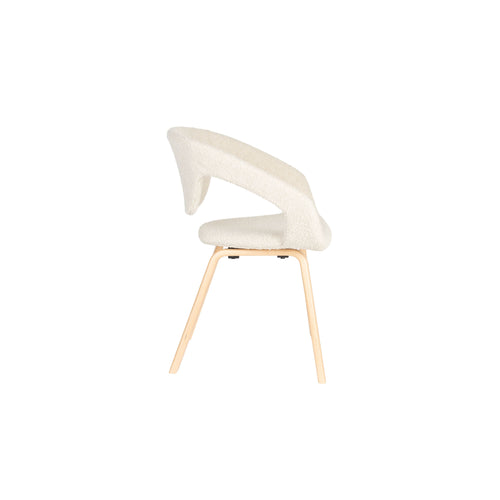 Zuiver Flexback Eetkamerstoelen  Beige - Set van 2 - vtwonen shop