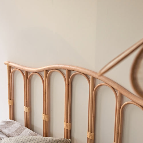 Tikamoon Rotan hoofdbord 160 cm - Naturel - vtwonen shop