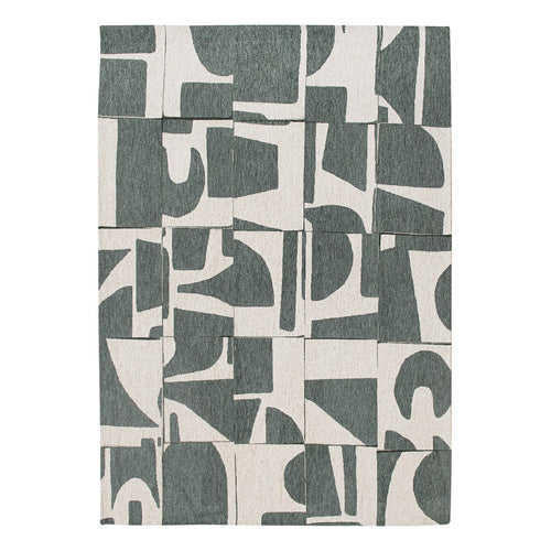 Louis De Poortere vloerkleed Sea Spray - groen - 80x150cm - vtwonen shop