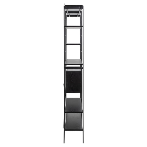 Rebellenclub Boekenkast Wandkast - Zwart