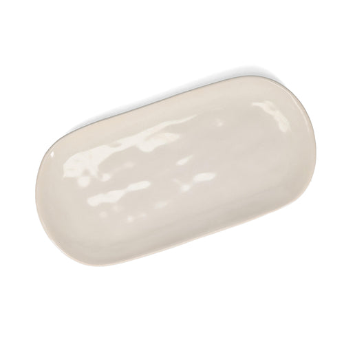 Salt & Pepper - Serveerschaal 36,5x18cm beige Rocca - Set van 2